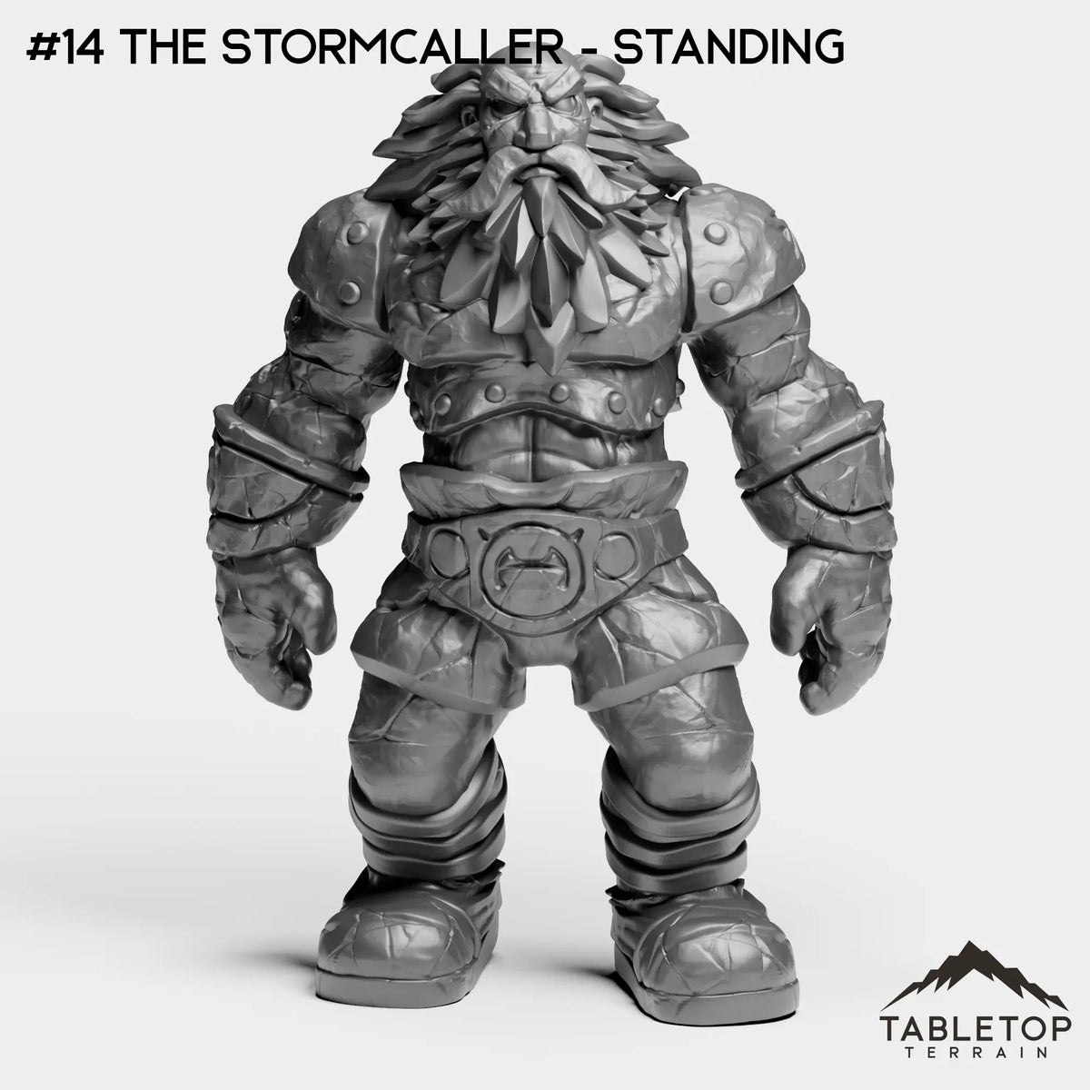 Tabletop Terrain Miniature #14 The Stormcaller - Standing Titan Complex Bundle