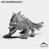 Tabletop Terrain Miniature #15 Snapdragon 1 Nagas Bundle