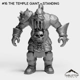 Tabletop Terrain Miniature #16 The Temple Giant - Standing Titan Complex Bundle