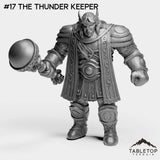 Tabletop Terrain Miniature #17 The Thunder Keeper Titan Complex Bundle