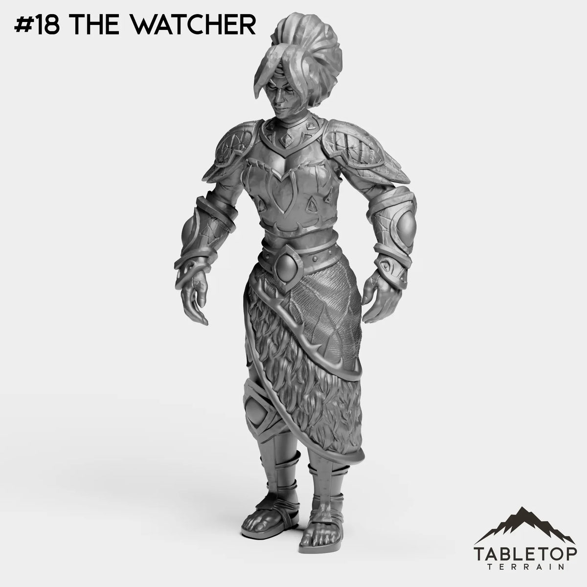 Tabletop Terrain Miniature #18 The Watcher Titan Complex Bundle