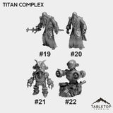 Tabletop Terrain Miniature #19 The Observer - Attacking Titan Complex Bundle