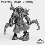 Tabletop Terrain Miniature #2 Broken Exiled - Standing Dark Temple Bundle