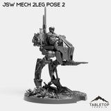 Tabletop Terrain Miniature 2 Legs Pose 2 Jungle Mech Kit
