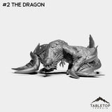 Tabletop Terrain Miniature #2 The Dragon Titan Complex Bundle