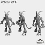 Tabletop Terrain Miniature #28 Sick Satyr - Attacking Sinister Spire Bundle