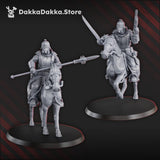 Tabletop Terrain Miniature 2nd Death Division Cavalry Squad x5