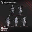 Tabletop Terrain Miniature 2nd Death Division Cavalry Squad x5