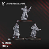 Tabletop Terrain Miniature 2nd Death Division Commander (build kit)