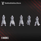 Tabletop Terrain Miniature 2nd Death Division Grenadier (50+ parts) (build kit)