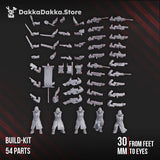 Tabletop Terrain Miniature 2nd Death Division Grenadier (50+ parts) (build kit)