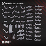Tabletop Terrain Miniature 2nd Death Division Grenadier (50+ parts) (build kit)