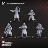 Tabletop Terrain Miniature 2nd Death Division Grenadier Squad
