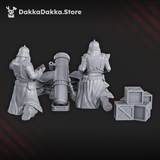 Tabletop Terrain Miniature 2nd Death Division Heavy Weapons Mortar Team