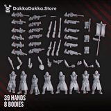 Tabletop Terrain Miniature 2nd Death Division Infantry (build kit)