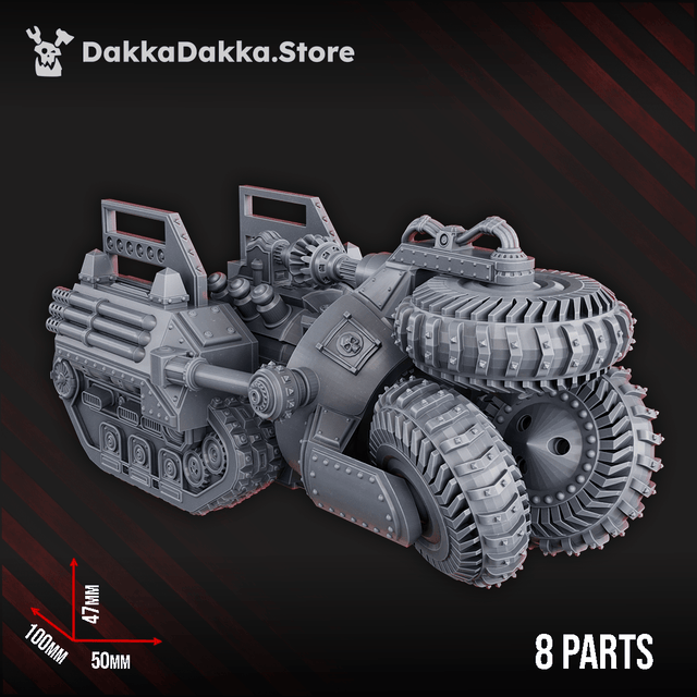 Tabletop Terrain Miniature 2nd Death Division Wall Crusher