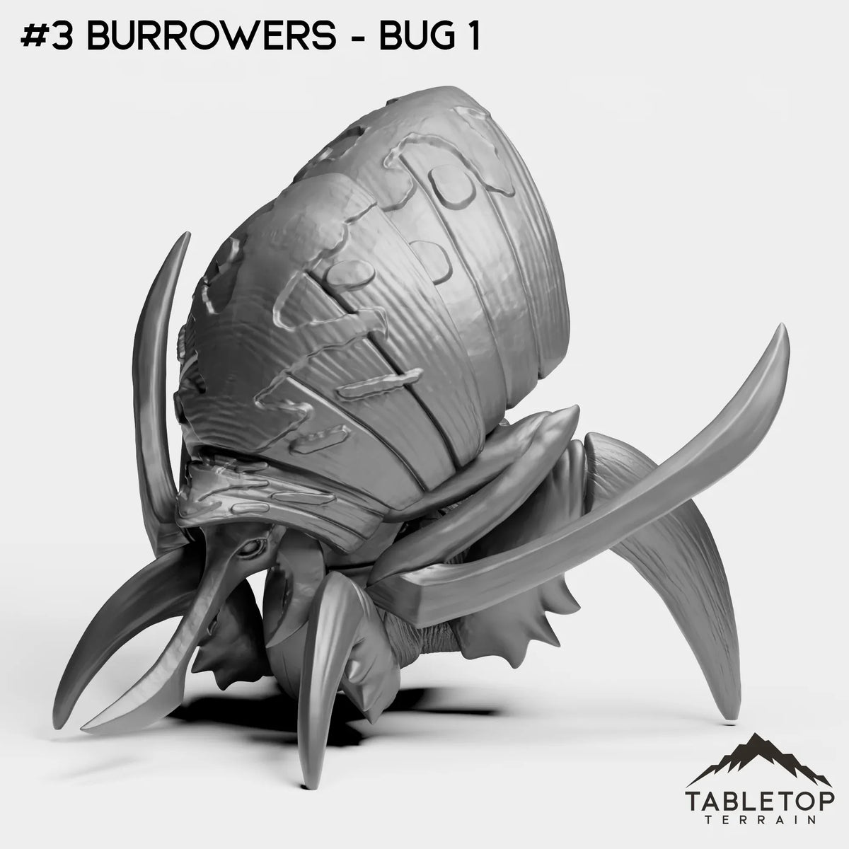 Tabletop Terrain Miniature #3 Burrowers - Bug 1 The Temple Bundle