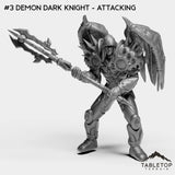 Tabletop Terrain Miniature #3 Demon Dark Knight - Attacking Dark Temple Bundle