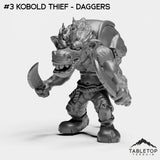 Tabletop Terrain Miniature #3 Kobold Thief - Daggers Kobolds and Quilboars Bundle