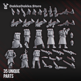 Tabletop Terrain Miniature 3rd Death Division (build kit)