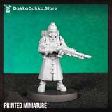 Tabletop Terrain Miniature 3rd Death Division Gunman