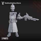 Tabletop Terrain Miniature 3rd Death Division Gunman