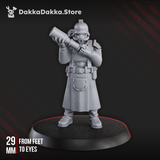 Tabletop Terrain Miniature 3rd Death Division Medic
