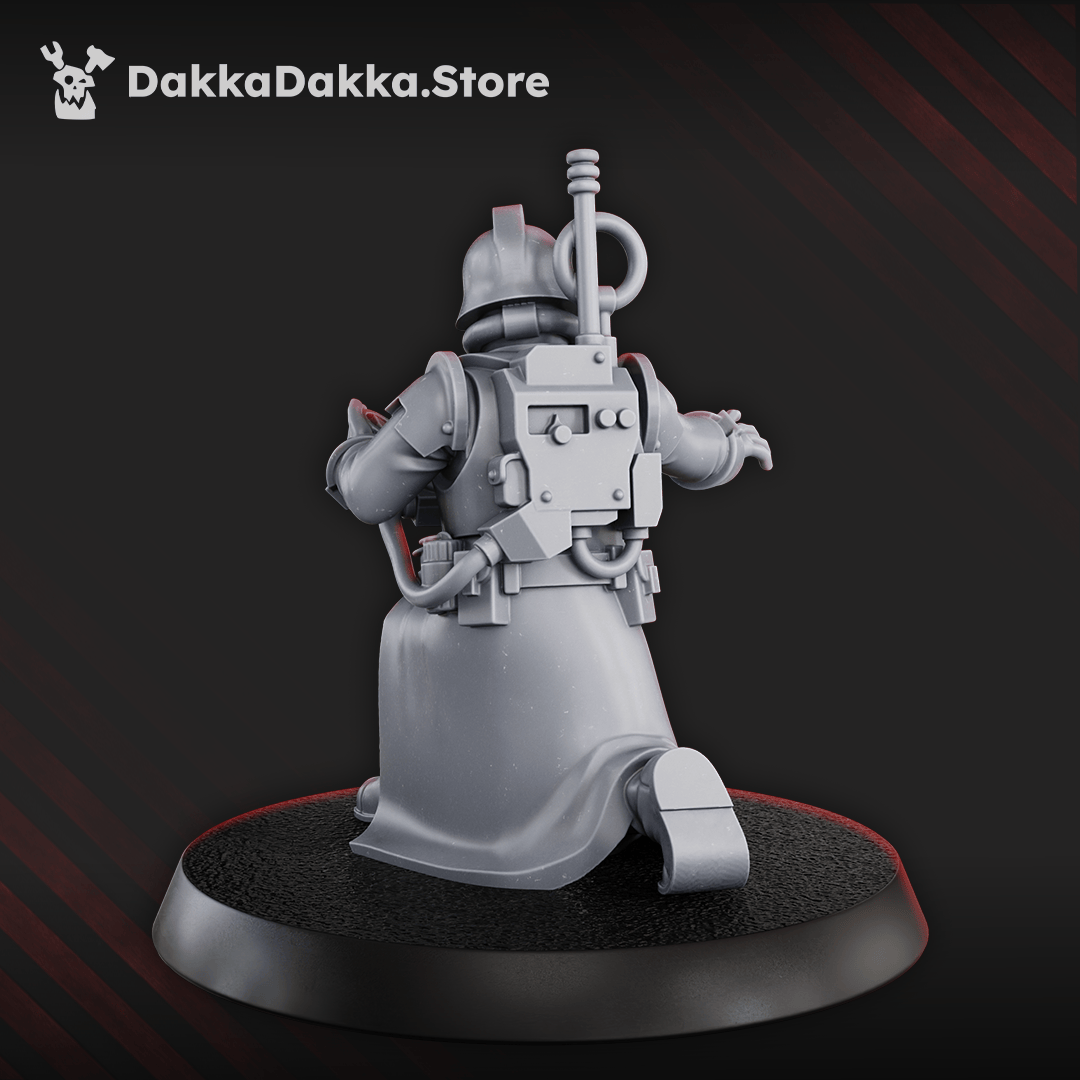 Tabletop Terrain Miniature 3rd Death Division Radio Operator