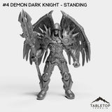 Tabletop Terrain Miniature #4 Demon Dark Knight - Standing Dark Temple Bundle