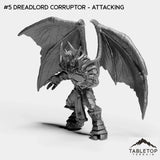 Tabletop Terrain Miniature #5 Dreadlord Corruptor - Attacking Bright Highland Bundle