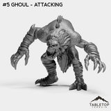 Tabletop Terrain Miniature #5 Ghoul - Attacking Red Church Bundle