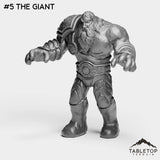 Tabletop Terrain Miniature #5 The Giant Titan Complex Bundle