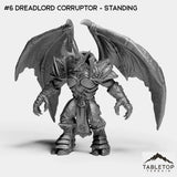 Tabletop Terrain Miniature #6 Dreadlord Corruptor - Standing Bright Highland Bundle