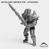 Tabletop Terrain Miniature #6 Military Instructor - Attacking Dungeon in the Sky Bundle