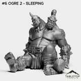 Tabletop Terrain Miniature #6 Ogre 2 - Sleeping Ogres Bundle