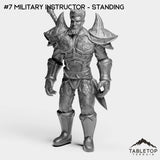 Tabletop Terrain Miniature #7 Military Instructor - Standing Dungeon in the Sky Bundle