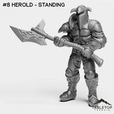 Tabletop Terrain Miniature #8 Herold - Standing Red Church Bundle