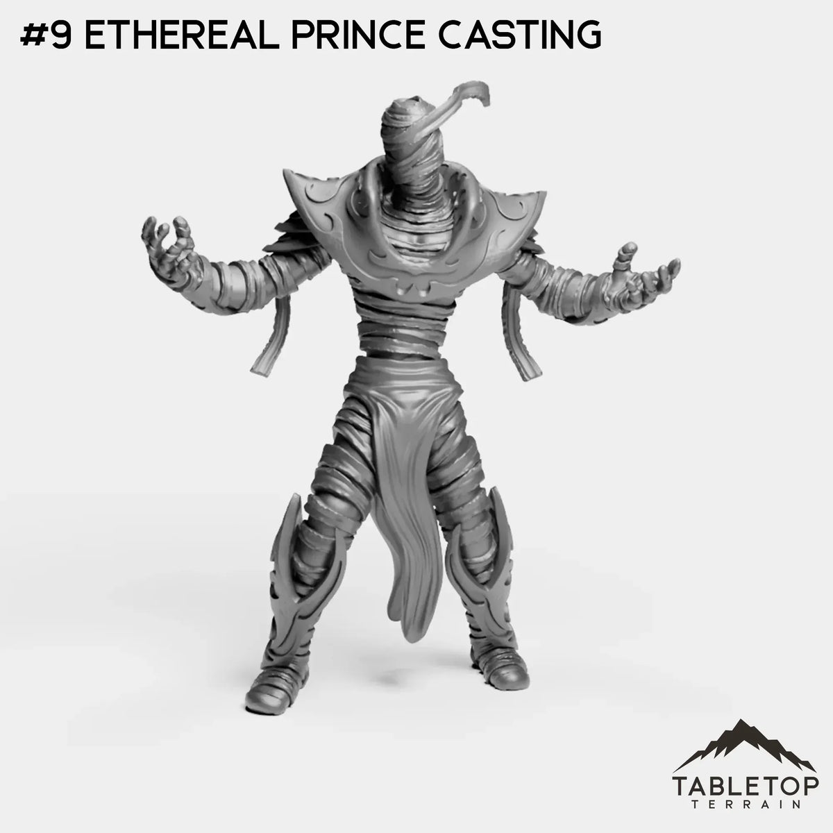 Tabletop Terrain Miniature #9 Ethereal Prince Casting Ethereals Bundle