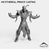 Tabletop Terrain Miniature #9 Ethereal Prince Casting Ethereals Bundle