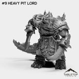 Tabletop Terrain Miniature #9 Heavy Pit Lord Bright Highland Bundle