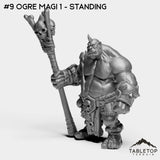 Tabletop Terrain Miniature #9 Ogre Magi 1 - Standing Ogres Bundle