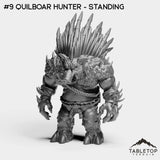 Tabletop Terrain Miniature #9 Quilboar Hunter - Standing Kobolds and Quilboars Bundle