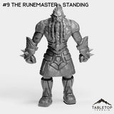Tabletop Terrain Miniature #9 The Runemaster - Standing Titan Complex Bundle