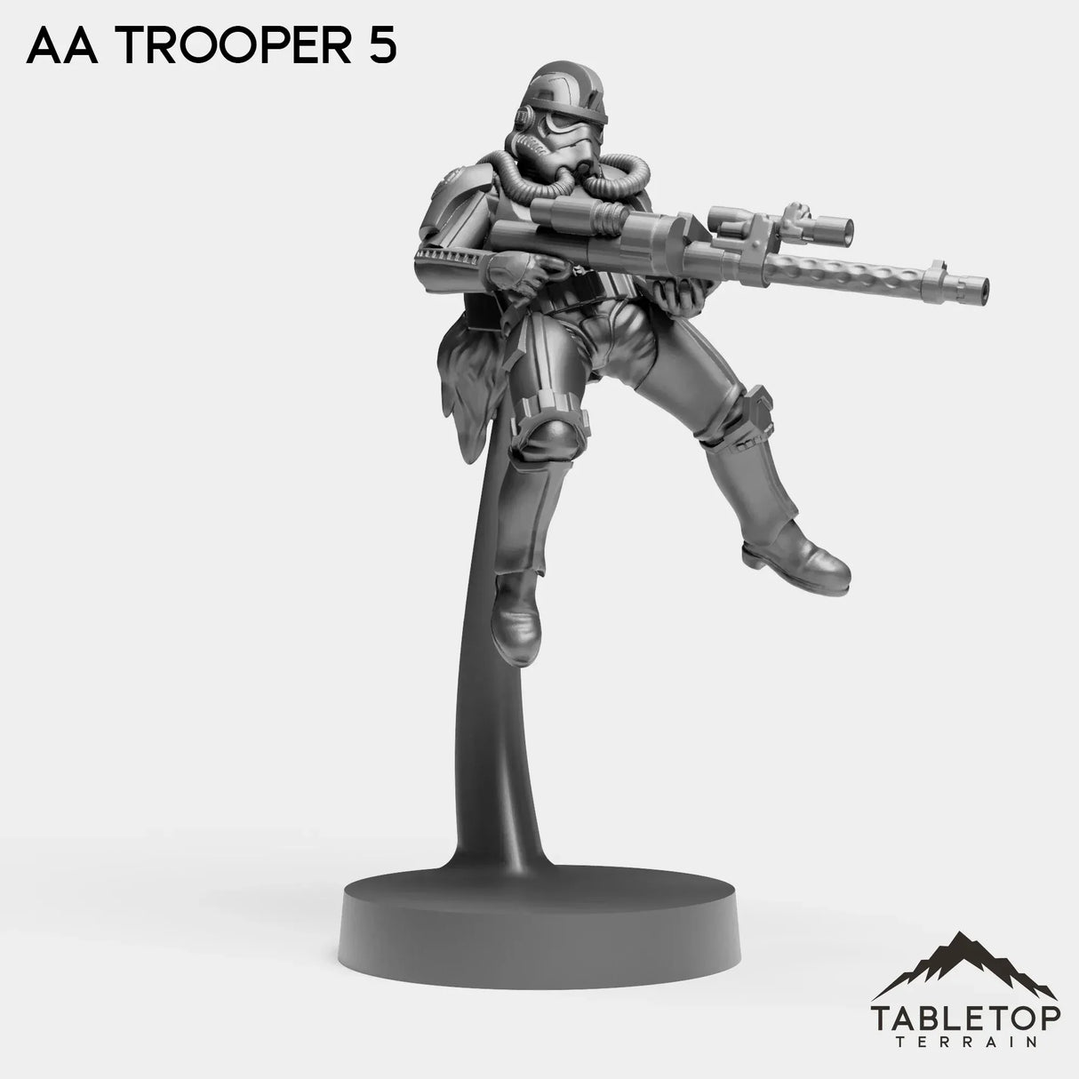 Tabletop Terrain Miniature AA Troopers