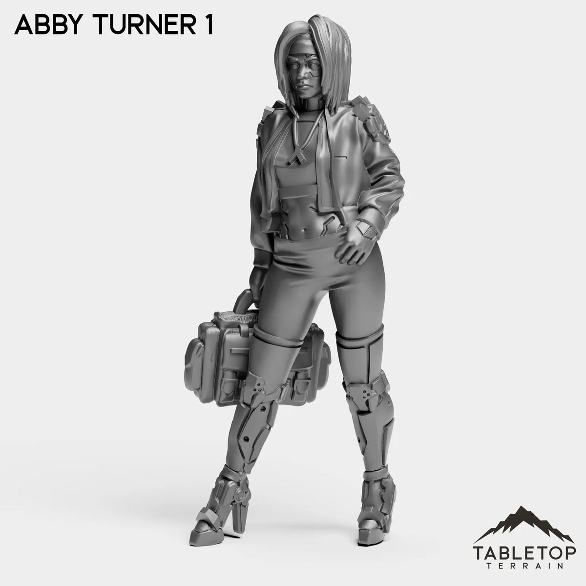 Tabletop Terrain Miniature Abby Turner 1 Abby Turner - Bomber Girls