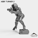 Tabletop Terrain Miniature Abby Turner 2 Abby Turner - Bomber Girls