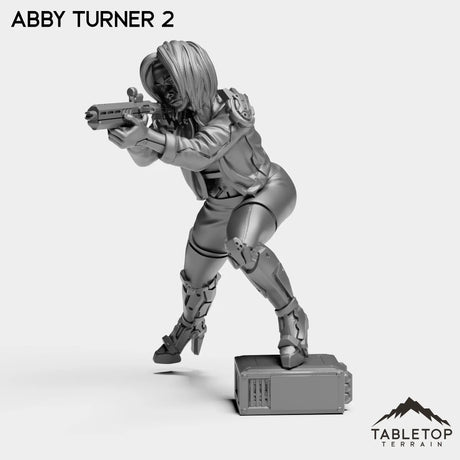 Tabletop Terrain Miniature Abby Turner 2 Abby Turner - Bomber Girls