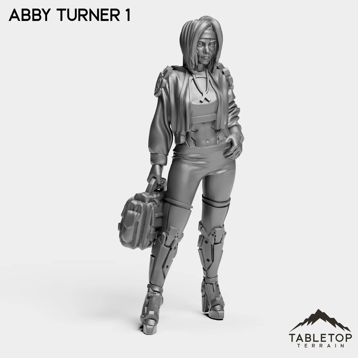 Tabletop Terrain Miniature Abby Turner - Bomber Girls