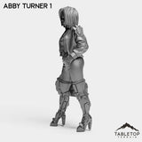 Tabletop Terrain Miniature Abby Turner - Bomber Girls