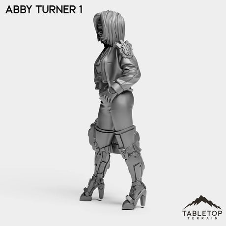 Tabletop Terrain Miniature Abby Turner - Bomber Girls